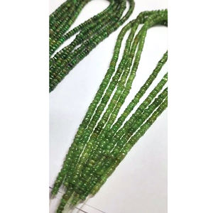 9 Brins de Tsavorite Naturelle 4mm-6mm perles lisses rondes 890 Cts Lot Iroc ventes 16 pouces collier de perles de pierres précieuses US $134 pour tous - Product Image 4