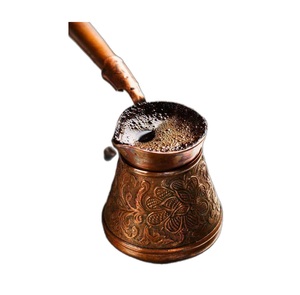 Cafetière en métal durable résistant aux bosses et aux rayures provenant de la manipulation régulière en cuisine, utilisation quotidienne, assurance longévité - Product Image 5