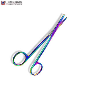 Tijera Metzenbaum Supercut de acero inoxidable de 5,75 pulgadas de alta calidad, instrumento quirúrgico Manual, base de reunión, certificado MOL - Product Image 2