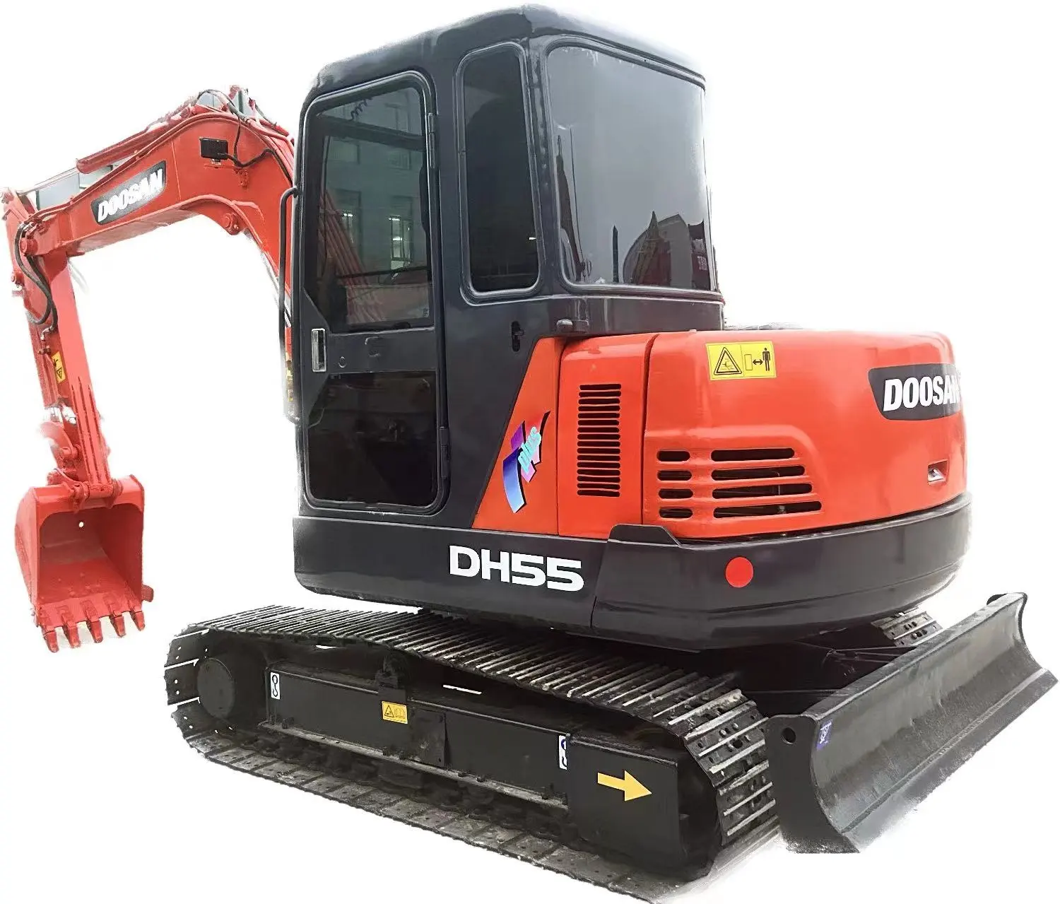 รถขุดไฮดรอลิคมือสอง Crawler ราคาถูกพร้อมส่ง Earth Moving Machinery Doosan Dx55 Dh55 Dh60 Excavator