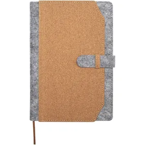 Viviana <b>A5</b> Cork Note Pad Sustainable Notebook for Effective Merchandising - Product Image 5