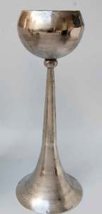 Florero decorativo Fabricante Exportadores de Floreros de metal Floreros Plata Diseño lujoso Hierro Hecho Decoración para el hogar - Product Image 3