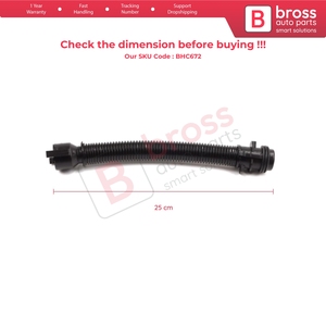 Tuyau de ventilation d'admission d'air pour moteur diesel BHC672 pour moteurs 3 4 5 6 7 E84 F25 F26 E70 F15 F85 E71 E72 F16 F86 N57 N47 13717810 - Product Image 6