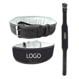 2025 vente chaude bonne qualité en cuir PU ceintures d'haltérophilie nouveau Design Durable Gym Fitness entraînement ceintures d'haltérophilie pour hommes - Product Image 1