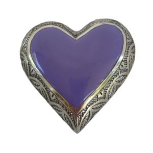 Urnes funéraires en étain et en laiton vert de haute qualité avec belle gravure pour les funérailles de stockage des cendres - Product Image 3