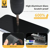 Protection d'Écran, Alignement Automatique pour Installation Rapide, Haute Définition pour iPhone XR, XS, MAX, 11, 12, 13, 14 Plus, Pro Max