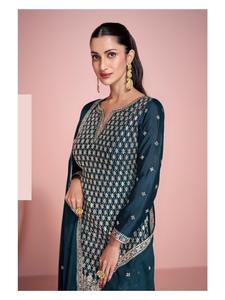 Latest Premium Embroidery Women's Formal Work <b>Kurti</b> with Quick Dry Loose Fit Multi Color - Product Image 4