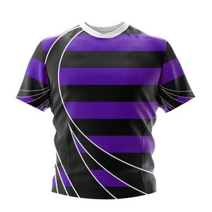 Uniforme de Rugby Personalizado de Manga Corta, Transpirable y Cómodo, de Talla Grande, Uniforme de Rugby de Calidad Duradera - Product Image 4