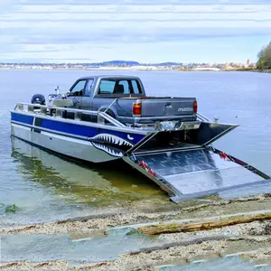 Kinocean 27ft alluminio Center Console Landing Craft/chiatta barche per la pesca funzionante in vendita