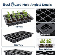 Custom blister vacuum formed plant shelter cover transparent seedling protection dome for greenhouse use