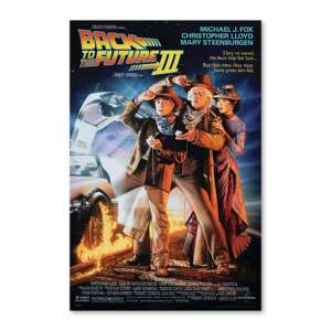 Modern Style 'Back to the Future I-III' <b>Poster</b> Set Made of Paper for Wall Decor - Product Image 3