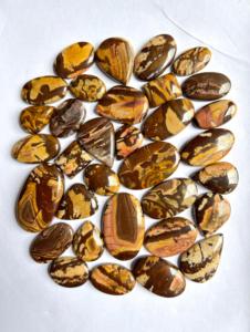 100% Natural Outback Jasper Cabochon AAA Grado Piedra preciosa suelta Tamaño libre Piedra de forma mixta para la fabricación de joyas - Product Image 2