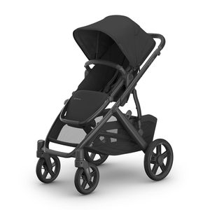 Poussette convertible simple-à-double UPPAbabys Vista V3 pour bébé et enfant en bas âge, plus de 30 configurations, compatible avec les sièges auto, toutes roues motrices - Product Image 2