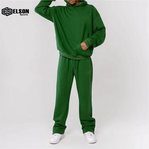 Survêtements de qualité supérieure pour hommes pull surdimensionné fabrication de vêtements lourds ensembles de pantalons de survêtement et de sweat à capuche - Product Image 4