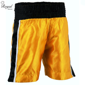 Poliéster Sublimación Impreso Kick Boxing Pantalones Hombres Mujer Muay Thai Short Custom Mma Shorts para venta al por mayor - Product Image 2