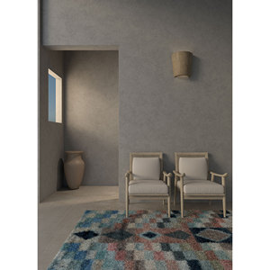 Zuri Multi-Hand Knotted Afghan Wool <b>Rugs</b> Geometric & Abstract <b>Boho</b> Pattern Rectangular Hallway & Living Room Carpet-AKWL-1235 - Product Image 5