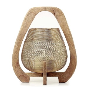 Portavelas con base de madera con hierro de alta calidad Color y tamaños personalizados a precios al por mayor con gran calidad - Product Image 6