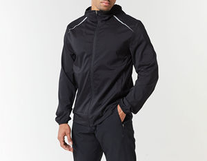 ชุดวอร์มกันลมน้ำหนักเบา 100% ไนลอน ขายดีปี 2026 สำหรับผู้ชาย สไตล์ลำลอง ใส่เดินป่า ออกกำลังกายกลางแจ้ง ฤดูใบไม้ร่วง มีฮู้ด คอปก แบบเรียบ สำหรับคนท้อง - Product Image 4