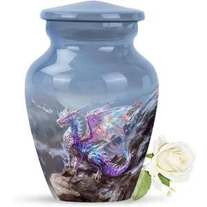 Premier fournisseur de l'Inde vendant des urnes funéraires de crémation de style américain au design unique en métal de l'Inde - Product Image 5