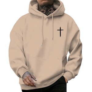 เสื้อฮู้ดดี้พิมพ์ลายดีไซน์ใหม่สำหรับผู้ชาย เสื้อสวมหัวมีซับใน สไตล์ลำลอง พิมพ์ลายทั่วตัว รับผลิตจำนวนมากสำหรับการส่งออก - Product Image 3