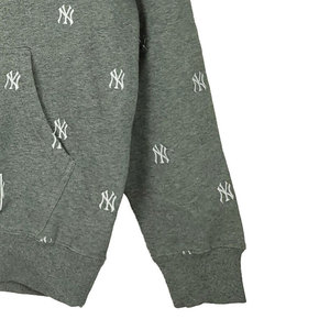 เสื้อฮู้ดผ้าฝ้าย100% สำหรับผู้ชาย, เสื้อผ้าลำลองกันหนาวดีไซน์ปักด้วยซิปทรงหลวมคุ้มค่า - Product Image 6