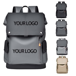 Sac à dos décontracté en cuir PU pour <span class=keywords><strong>ordinateur</strong></span> portable, housse étanche USB, fermeture à glissière pour hommes, femmes, voyage, école, affaires, sac pour <span class=keywords><strong>ordinateur</strong></span> de <span class=keywords><strong>17</strong></span>.<span class=keywords><strong>3</strong></span> <span class=keywords><strong>pouces</strong></span> - Product Image 1