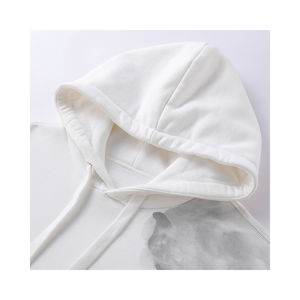 480gsm algodón de peso pesado más suéter con capucha de terciopelo hombres algodón mezclado polar pulóver Sudadera con capucha mujer sudadera - Product Image 5