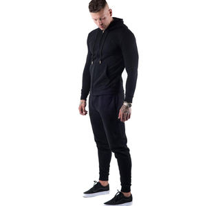 Ensemble pantalon de survêtement et sweat à capuche unisexe personnalisé pour hommes Vente en gros Fabricant de survêtements de survêtement pour hommes - Product Image 4