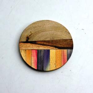 Meilleures ventes de boissons de luxe Marco Stone Sous-verres Tapis Produit en résine fait main de haute qualité - Product Image 4