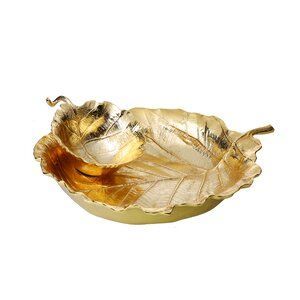 Cuenco de latón de lujo con superficie pulida, ideal para el estilo interior y la presentación de hospitalidad cultural - Product Image 6