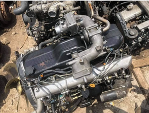 1HDFTE Complete low-mileage 1HD-FTE long engine assembly Landcruiser Motor with 4 x 4 Transmission - Product Image 4