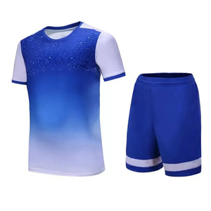 Uniforme de Fútbol Personalizado por Sublimación, Conjunto de Camiseta y Pantalones Cortos, Transpirable, de Secado Rápido, Kit de Fútbol OEM al por Mayor - Product Image 4