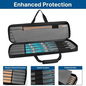 Estuche de Transporte para Taco de Billar, Fabricante Mayorista de Estuches de Billar Duraderos, Estuche Personalizado con Logotipo para Taco de Billar, Estuche para Taco de Billar - Product Image 5