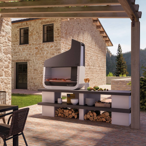 ORLANDO điều chỉnh nướng bê tông BBQ <span class=keywords><strong>grills</strong></span> - Product Image 3