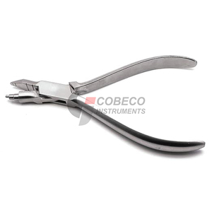 Pince de mesure orthodontique avec jauge intégrée, conception de calibre en acier inoxydable pour une fixation précise des brackets - Product Image 4