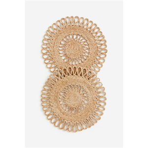 Best Selling <b>Round</b> Shape High Quality Export Oriented Wholesale Jute <b>Placemat</b> Neutral Woven Table Jute Mat From Bangladesh - Product Image 4