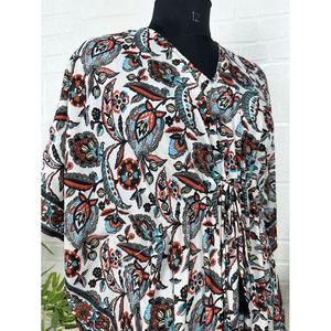 Nouveau Kaftan en Mélange de Soie Style Modeste Vêtements de Détente Luxe Ultime Tenue de Nuit pour la Plage Doux Léger Fluide - Product Image 4