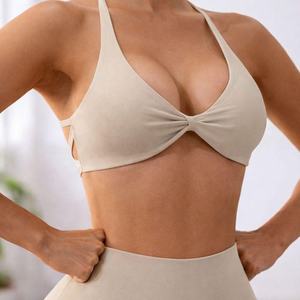 Sujetador Deportivo Acolchado Sin Costuras para Mujer, Sujetador Deportivo Suave y Elástico para Gimnasio, Entrenamiento, Fitness, Running y Yoga, Uso Diario - Product Image 5