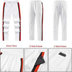 Ventes en gros de survêtements personnalisés à fermeture éclair, tendance, avec patchs déchirés, sweat-shirt et pantalon de survêtement à effet délavé, ensemble de survêtement évasé pour hommes - Product Image 4