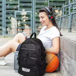 Sac à dos de sport tendance avec compartiments pour équipement de basketball et de football, imperméable et antivol, pour la salle de sport, sac à dos de basketball - Product Image 4
