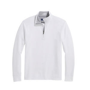 Hot Selling Long Sleeve <b>Zip</b> Collar Hoodie <b>Men</b> Blank Loose Sweatshirt <b>Quarter</b> <b>Zip</b> Pullover Oem Odm Long Sleeve - Product Image 1