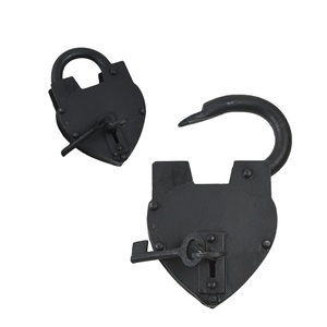 Candado de hierro antiguo más vendido con 2 llaves Cerraduras de condición de trabajo de estilo vintage - Product Image 6