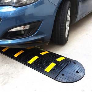 Set of PVC Rubber Speed Bump Covers 10 Meters Road Speed Bump Plastic Material - Product Image 5