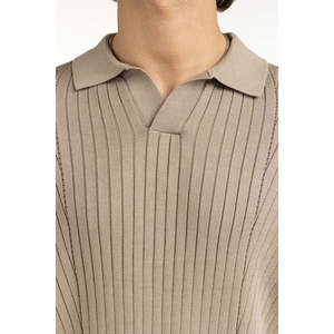 เสื้อสเวตเตอร์ผู้ชายทรงปกติ MN-SWT-WS25-200 B แบบถักมีฮู้ด ลายพิมพ์และโลโก้สำหรับฤดูใบไม้ร่วงและฤดูใบไม้ผลิ - Product Image 1