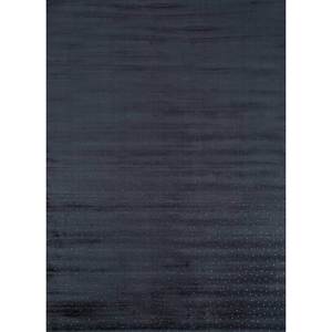 Alfombras Tejidas a Mano de Viscosa Azul Base, Color Sólido, Phpv-20(Cryt), para Uso Doméstico - Product Image 1