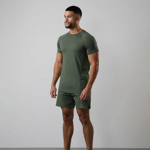 Gym et activités de haute performance T-shirt de performance pour hommes ultra-léger en coton 100% de bonne qualité pour les sports actifs - Product Image 6