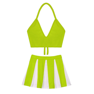 ชุดฝึกซ้อมเชียร์ลีดเดอร์แบบสั่งทำชุดปะติดชุดชั้นในกางเกงขาสั้นสำหรับฝึกซ้อม - Product Image 1