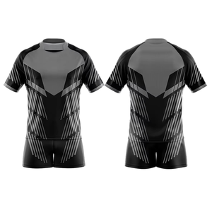 Uniforme de Rugby Personalizado para Adultos, Último Diseño del Mejor Fabricante, Nuevo, Transpirable, Resistente al Viento, de Secado Rápido, 100% Ropa de Fútbol - Product Image 1