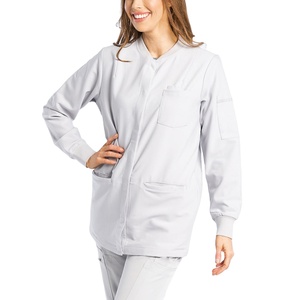 Blouses médicales pour femmes en tissu doux de haute qualité, vente en gros OEM, confortables, avec logo et couleur personnalisables, protection chirurgicale pour infirmières - Product Image 3
