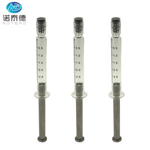 Jeringas de Vidrio de 3 ml <span class=keywords><strong>con</strong></span> Cierre Luer, Puntas Cortas y Redondeadas de Calibre 14, para Envasado de Destilados - Product Image 6